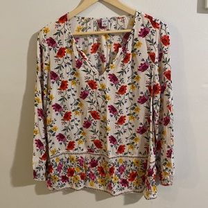 Floral Old Navy Blouse (M)
